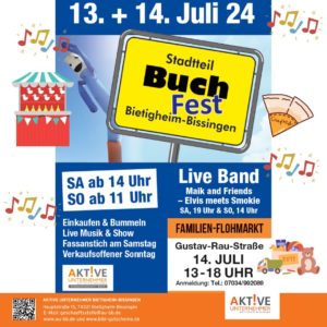 Buchfest, Fest der Kulturen, Familienfest, Bietigheim-Bissingen, Veranstaltung, Plakat